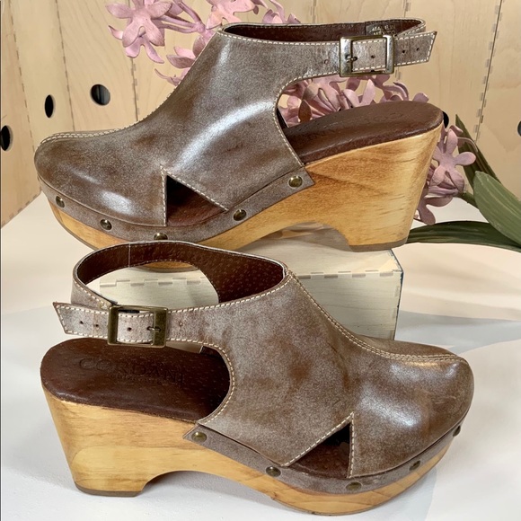 Anthropologie Shoes - CORDANI ZINO PLATFORM SANDAL HIGH HEELED CLOGS 37